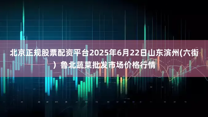 北京正规股票配资平台2025年6月22日山东滨州(六街）鲁北蔬菜批发市场价格行情